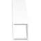 Ekena Millwork 5-in. W x 14-in. D x 14-in. H Del Monte Architectural Grade PVC Knee Brace BRCP05X14X14DEL - alternate 6